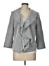 Calvin Klein Houndstooth Gray Blazer Size 12 - photo 1