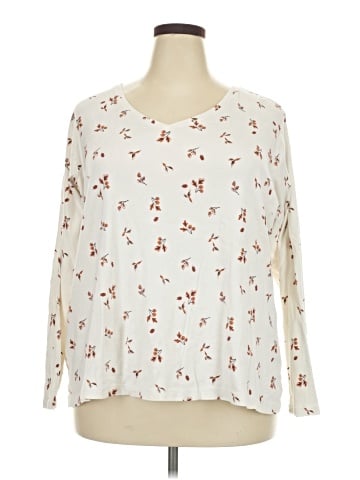 Croft & Barrow 3/4 Sleeve T-Shirt (view 1)