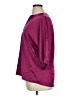 Caryn Lawn Burgundy 3/4 Sleeve Blouse Size XL (estimated) - photo 5