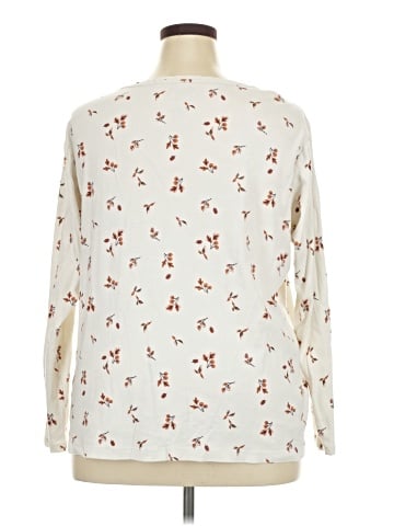 Croft & Barrow 3/4 Sleeve T-Shirt (view 2)