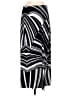 Chico's Graphic Silver Black Formal Skirt Size Med (1) - photo 2