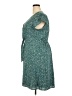 41Hawthorn 100% Polyester Paisley Teal Casual Dress Size XXL - photo 5