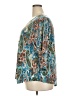 Lavish Teal 3/4 Sleeve Blouse Size 3XL - photo 5