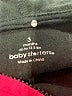 Baby Starters 100% Cotton Black Jacket 0-3 MO / 3 MO - photo 3