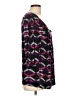Elle Purple 3/4 Sleeve Blouse Size L - photo 4