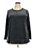 Woman Within 100% Polyester Black Pullover Sweater Size 18 (L) - photo 1