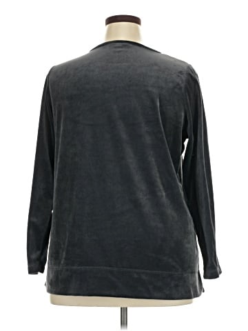 Woman Within Pullover Sweater (view 2)
