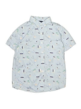 Janie And Jack Short Sleeve Button Down Shirt