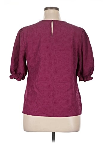 Chelsea28 Short Sleeve Blouse (view 2)
