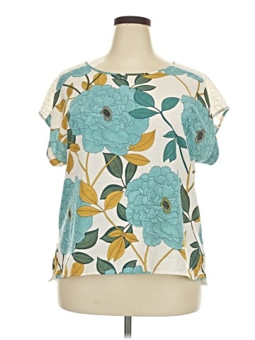 Van Heusen Short Sleeve Blouse (view 1)
