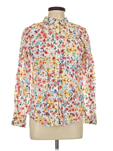 St. John's Bay Long Sleeve Blouse (view 1)