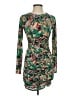 A.L.C. Print Green Cocktail Dress Size XS - photo 1