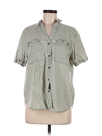 Jane and Delancey Short Sleeve Button-Down Shirt (view 1)