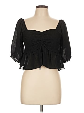 WAYF 3/4 Sleeve Blouse (view 1)