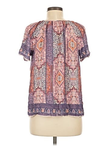 Lucky Brand Short Sleeve Blouse (view 2)