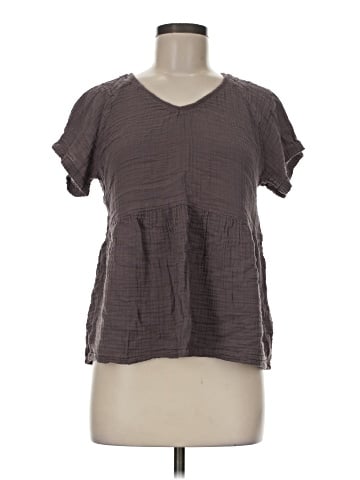 Maurices Short Sleeve Blouse (view 1)