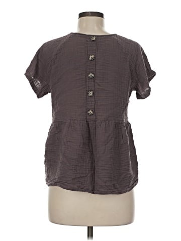 Maurices Short Sleeve Blouse (view 2)