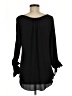 Tyche 100% Polyester Black Long Sleeve Blouse Size M - photo 2