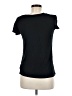 Splash Black Short Sleeve Top Size M - photo 2