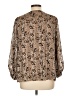 Vince Camuto Brown Long Sleeve Blouse Size L - photo 2