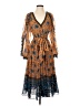 Ulla Johnson Floral Orange Cocktail Dress Size 4 - photo 1