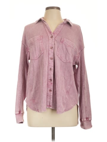 Jane and Delancey Long Sleeve Button-Down Shirt (view 1)