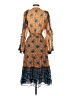 Ulla Johnson Floral Orange Cocktail Dress Size 4 - photo 2