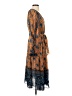 Ulla Johnson Floral Orange Cocktail Dress Size 4 - photo 4