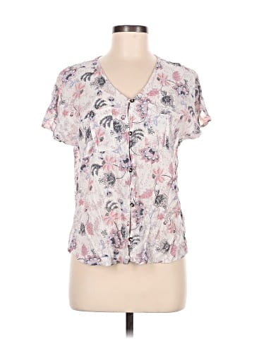 Maurices Short Sleeve Blouse (view 1)