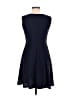 En Focus Studio Chevron-herringbone Blue Cocktail Dress Size 6 - photo 2