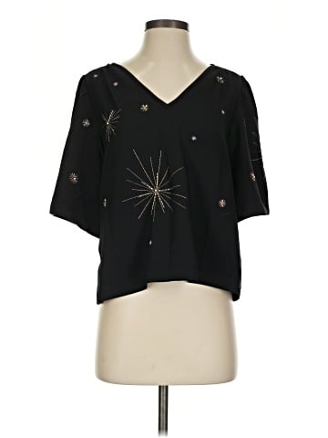 Ann Taylor LOFT Short Sleeve Blouse (view 1)