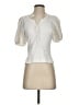 FP One Ivory Short Sleeve Blouse Size XS - photo 1