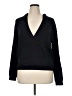Majestic Filatures Black Pullover Sweater Size XL (4) - photo 1