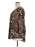 JM Collection Animal Print Brown 3/4 Sleeve Top Size 3X - photo 5