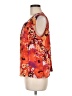 Covington 100% Polyester Orange Sleeveless Blouse Size M - photo 5