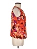 Covington 100% Polyester Orange Sleeveless Blouse Size M - photo 4