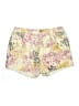 Pilcro Floral Gold Shorts Size XL - photo 1