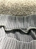 Unbranded Solid Gray Track Pants Size L - photo 7