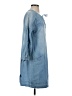 Dolan 100% Cotton Blue Casual Dress Size S - photo 4