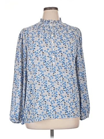 Ann Taylor LOFT Long Sleeve Blouse (view 1)