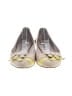 Salvatore Ferragamo Color Block Ivory Tan Flats Size 11 - photo 2