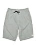 Hurley 100% Polyester Solid Gray Athletic Shorts Size 12 - 13 - photo 1