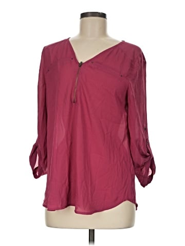 Maurices 3/4 Sleeve Blouse (view 1)