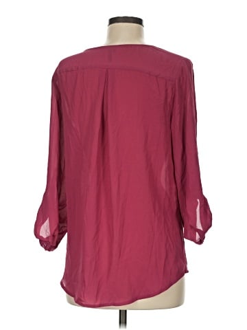 Maurices 3/4 Sleeve Blouse (view 2)