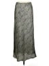 Topshop 100% Polyester Animal Print Silver Black Formal Skirt Size 6 (tall) - photo 1