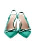 J.Crew Color Block Green Heels Size 9 - photo 2