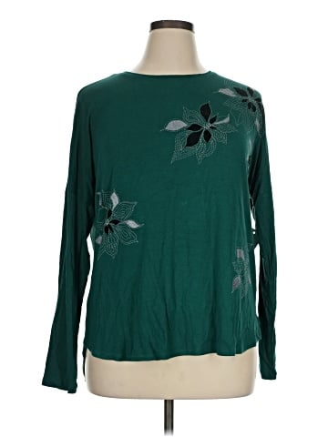 Apt. 9 Long Sleeve T-Shirt (view 1)