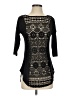 Lily White Black 3/4 Sleeve Top Size XS - photo 1