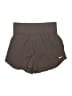 Nike 100% Polyester Brown Athletic Shorts Size L - photo 1