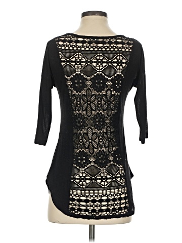 Lily White 3/4 Sleeve Top (view 2)